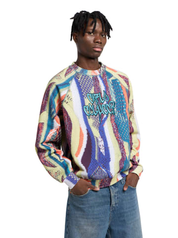 Carlo Colucci Sweatshirt Ettorelli in Gelb