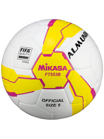 Mikasa Mikasa FT553B-YP FIFA Quality Ball in Weiß