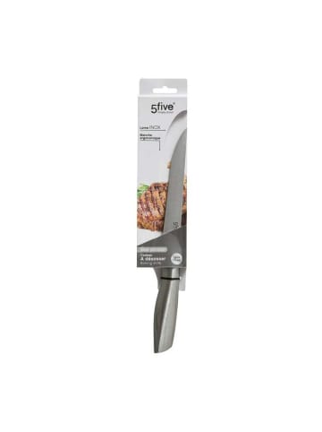5five Simply Smart Fleischmesser aus Edelstahl in Silbern, 29 cm