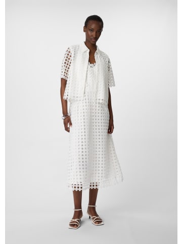 comma Kleid lang in Weiß