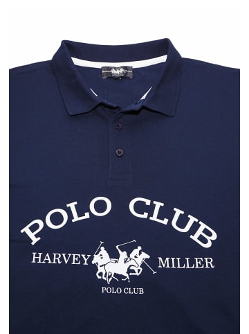 HARVEY MILLER POLO CLUB Poloshirt in dunkelblau