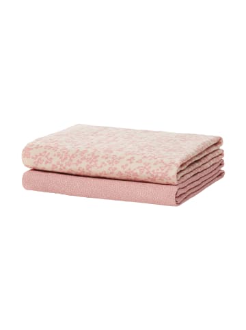 Noppies Multi-Pack Mulltuch Mixed 2-Pack 70X70 Cm in Misty Rose