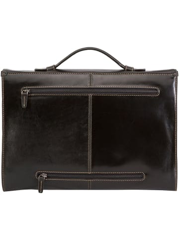 Jekyll & Hide Oxford Messenger RFID Leder 40 cm Laptopfach in black