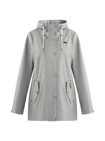 Schmuddelwedda Regenjacke in Grau-280