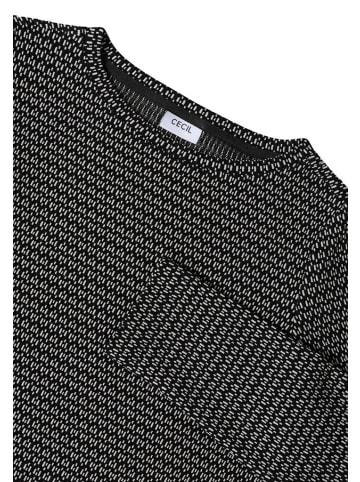 Cecil Langarmshirt in Black