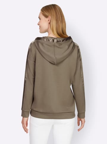 Heine Sweatshirt in khaki