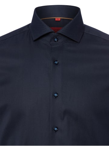 Finshley & Harding Hemd in marine - 0013