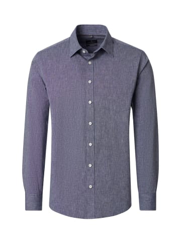 CASAMODA Leinenhemd in Blau