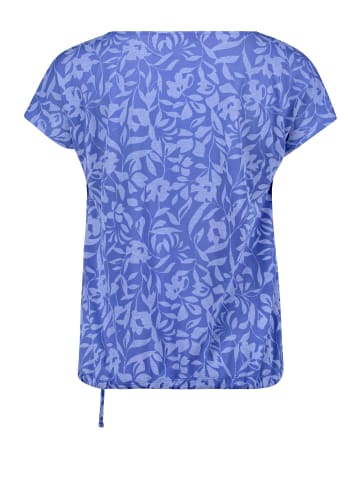 Betty Barclay Printshirt mit Tunnelzug in Adria Blue