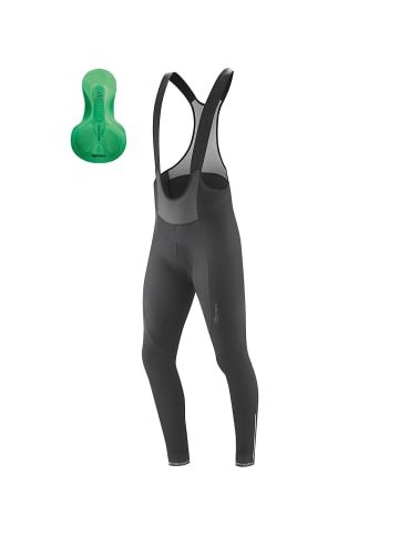 Gonso Radhose Sitivo Tight Bib Green in Schwarz