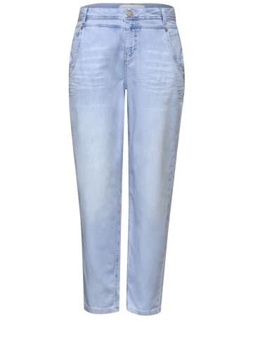 Street One Karlie Barrel Oberteil in Ultra Bleached Wash