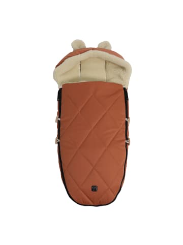 Kaiser Naturfellprodukte Kinderwagen Fußsack XL Ears Wool coral gold
