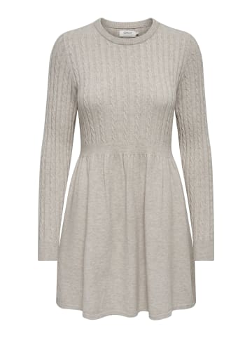 ONLY Strickkleid in Weathered Teak