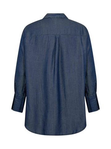 Wasabi Concept HEMD FLORA in 2470 DARK BLUE DENIM