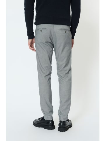 Matinique Casual Hose MAliam Gerade Passform in Dark Navy Melange