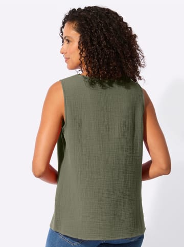 WITT WEIDEN Blusentop in khaki