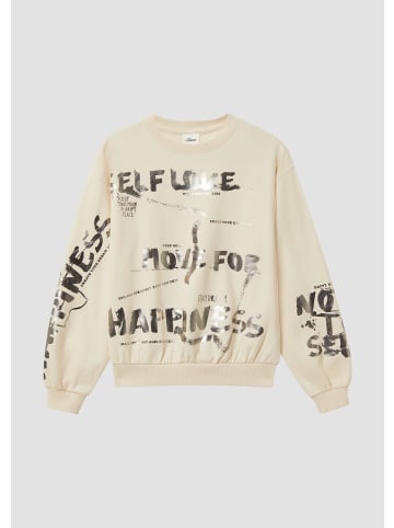 s.Oliver Sweatshirt in 0406_helles beige
