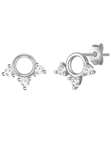 Glanzstücke München Ohrstecker Sterling Silber Zirkonia in silber