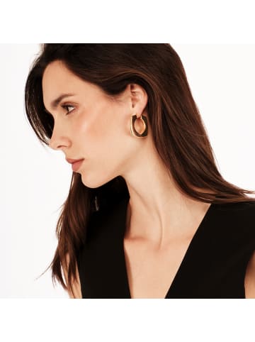 Breil Ohrring tetra goes big gold