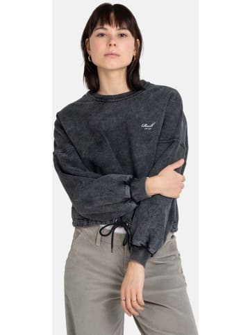 Reell Hoodie "Women Amara Crewneck" in Schwarz