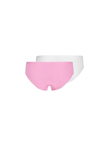 Skiny Slip 2er Pack in Rosa/Weiß
