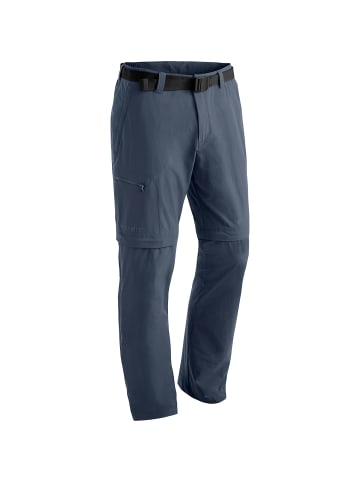 Maier Sports Zip-Hose Tajo in Dunkelgrau