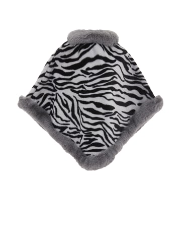 Usha Women Poncho in Grau