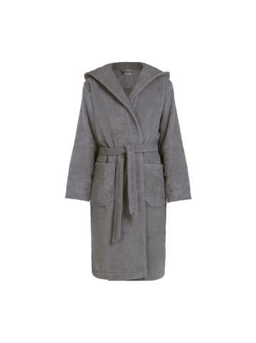 Möve Bademantel mit Kapuze Superwuschel in stone