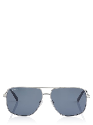 Ferragamo Sonnenbrille für Herren in silber