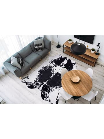Teppich Boss Kurzflor Teppich Wanda 825 - Schwarz