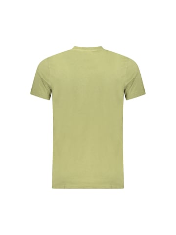 cavalli CLASS Grünes Baumwoll-T-Shirt