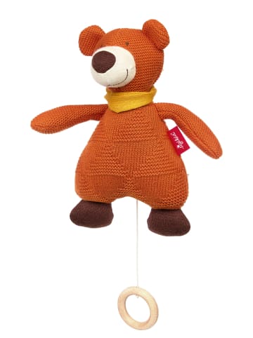 Sigikid Spieluhr Knitted Love in orange