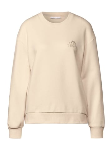 Street One Sweatshirt in mellow vanilla