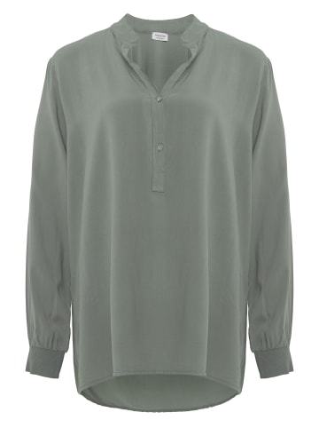 PM SELECTED Oversized Hemdbluse in Grün