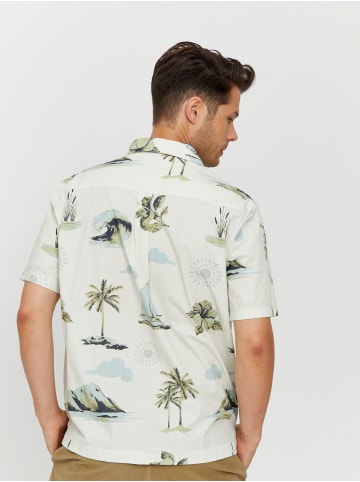 MAZINE Hemd Maui Shirt in offwhite/printed
