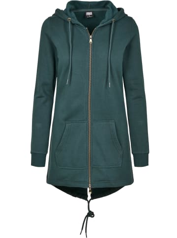 Urban Classics Zip-Kapuzenpullover in bottlegreen