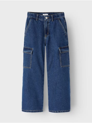 name it Cargojeans in Dark Blue Denim