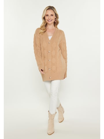 usha FESTIVAL Women Cardigan in camel
