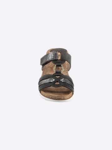Fischer Pantolette in schwarz
