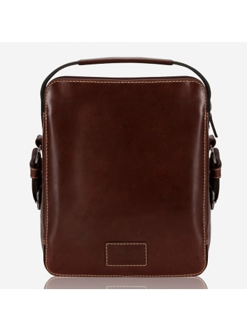 Jekyll & Hide Oxford Handtasche Leder 22 cm in mocha