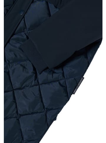 Cecil Mantel mit Strukturmix in Blau