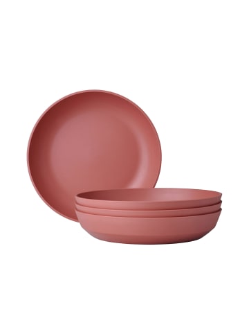 4er Set Suppenteller Silueta in Vivid Mauve ø 21 cm