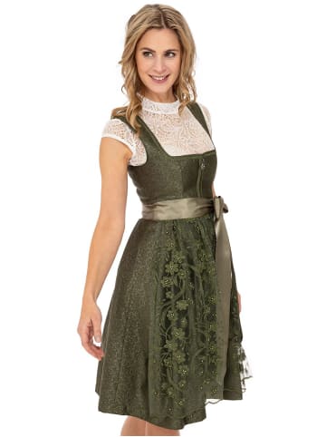 MarJo Midi Dirndl ARBERG in oliv