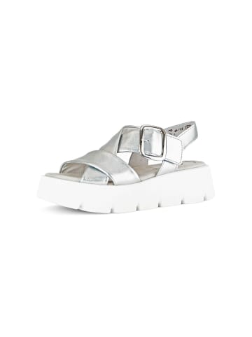 Gabor Fashion Sandalette in silber