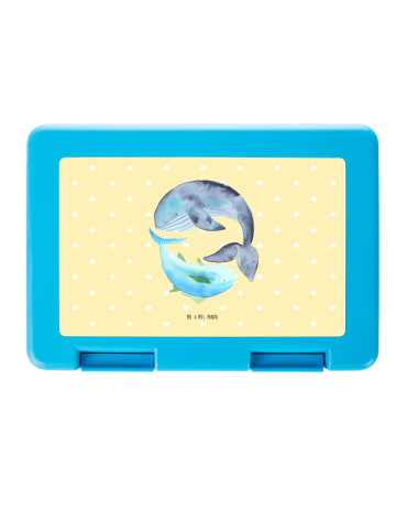 Mr. & Mrs. Panda Bento Box Walfisch Thunfisch ohne Spruch in Gelb Pastell