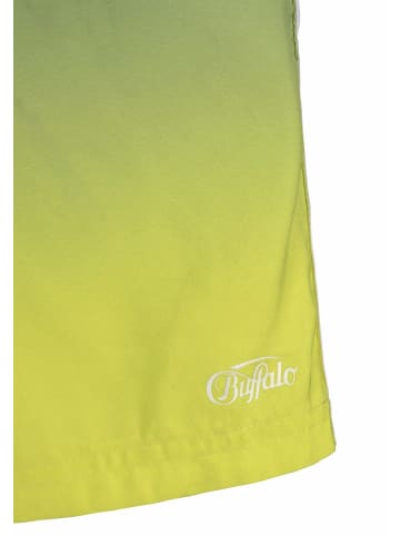 Buffalo Badeshorts in grau-gelb