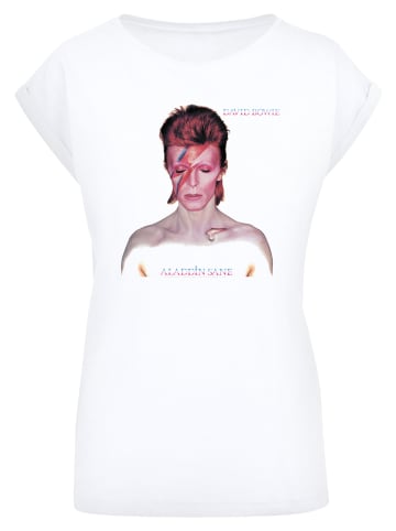 F4NT4STIC T-Shirt David Bowie My Love For You in weiß