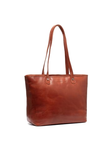 The Chesterfield Brand Astano Schultertasche Leder 33 cm Laptopfach in cognac