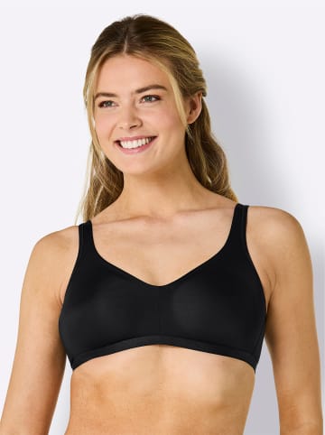 Naturana Komfort-BH ohne Bügel in schwarz