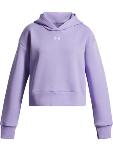 Under Armour Hoodie "Rival Fleece Hoodie" in Lila